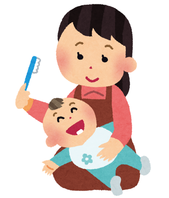 赤ちゃんの歯磨き かさはら歯科医院 宮城県仙台市の歯医者
