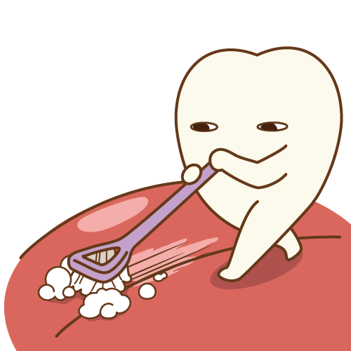 口臭の原因 舌苔 かさはら歯科医院 宮城県仙台市の歯医者